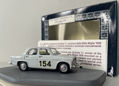 RIO ITALIA DR01 ALFA ROMEO GIULIETTA TI MILLE MIGLIA 1958 - 1:43 DIECAST CAR