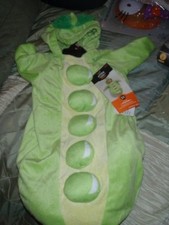PeaPod Costume 0-6 Months Infant Halloween Peapod Plush BRAND NEW W/TAGS