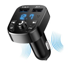 Bluetooth Car FM Transmitter MP3 Player Hands free Adapter Kit USB Charger