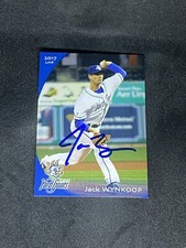 Jack Wynkoop 2017 Grandstand Hartford Yard Goats Auto Autographed Signed Card