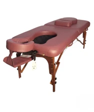 BodyChoice Pregnancy Massage table - Burgundy