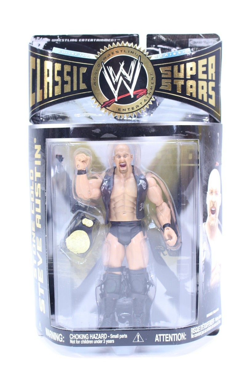 Jakks Pacific WWE WWF Classic Superstar Action Figure Stone Cold