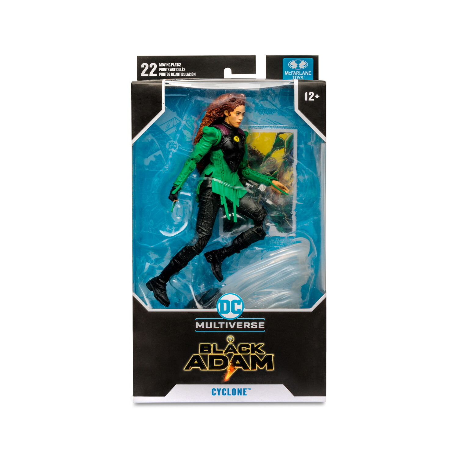Merchandising Dc Comics: McFarlane Toys - Black Adam - Cyclone Figure