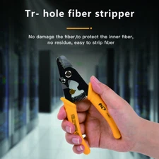 3 Holes Fiber Optic Handheld Stripper Suit for Stripping 250um-3mm Fiber Jacket