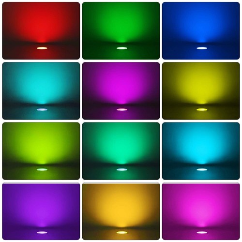Joblot 5X LED Deck Lights 10 Pack Ip67 RGB Decking Lights eBay