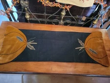 Pumpkin Table Runner Wool By Raghu