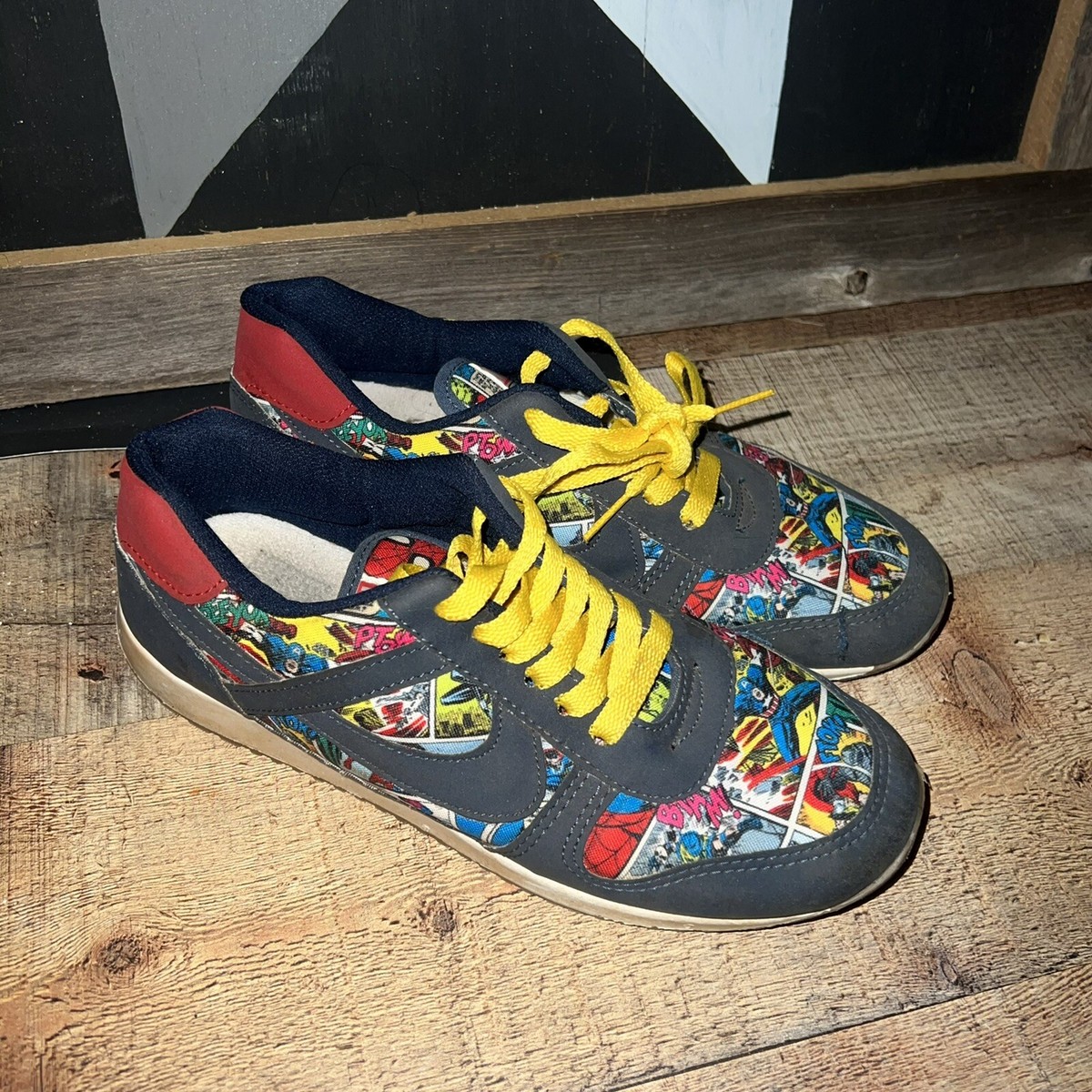 PANAM Marvel Gym Shoes Athletic MEX 25 UK US Mens Kids Woman’s 123