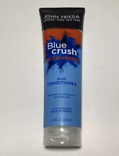  NEW John Frieda Blue Crush for Brunettes Blue Conditioner 8.3 FL Oz