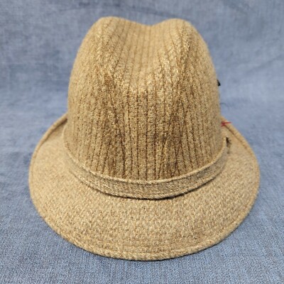 ▪️60‘s【LONDON FOG】VINTAGE HAT London Fog Tan Tweed Fedora Rain Hat Vintage 1960s u-3G | eBay