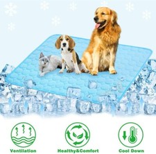 M/L/XL Cooling Mat for Dogs and Cats Self-Cooling Dog Bed Summer Sleeping Pad