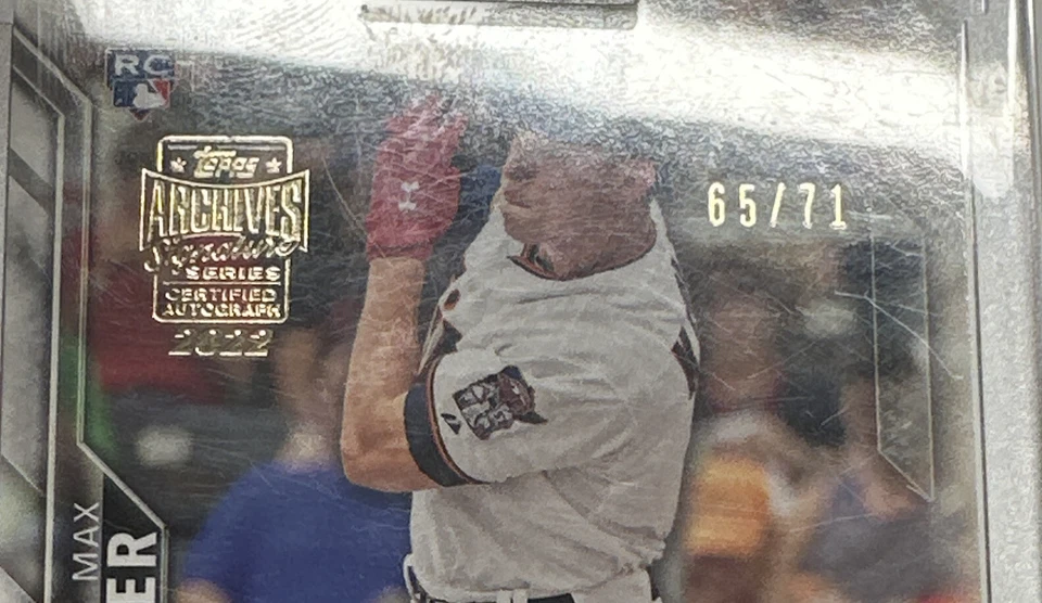 2022 Topps Archives Signature Series 2016 Bowman Mad Kepler RC Auto 65/71 - Image 3 of 4