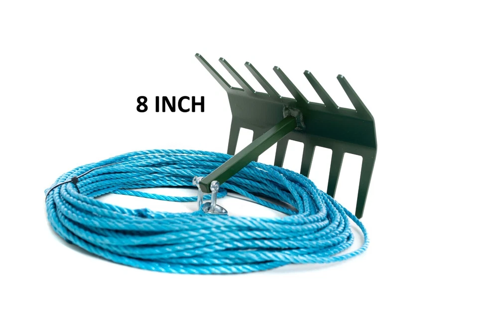 JAKE'S RAKES ALL SIZES FROM 4.5 INCH TO 72INCH POND WEED RAKES LAKE WEED REMOVAL - Image 2 of 4