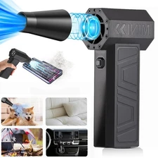Electric Air Duster Air Blower Fan Turbo Cordless Jet Blower For PC Car Home