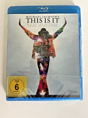Michael Jacksons THIS IS IT (OmU) [Blu-ray] NEU und noch in Folie