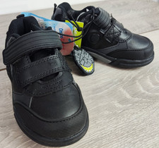 Tu Cosmo Comfort School Light Up Shoes Kids Black Trainers Junior Child 6