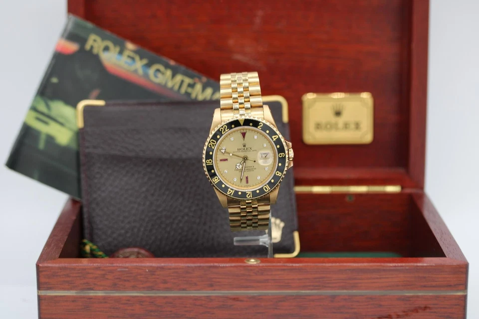 Rolex GMT Master 16758 Serti Dial - Image 2 of 4