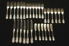 Grande Baroque Sterling Silver(.925) Flatware  30 Piece Set   Nice Condition!