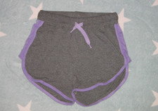 Mädchen Hotpants dünn Gr. 140 146 Bon Prix grau lila