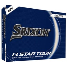 Image of Srixon, New Q-Star Tour 5 2024 - Dozen Golf Balls - Soft One Size, White