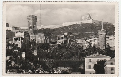 GENOA - CASTLE OF ALBERTIS AND STRIPES - TRAVEL -31331-