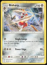 Bisharp 105/181 Rare Team Up Pokemon Heavily Played