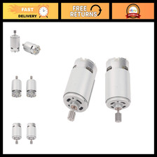 2 PCS 550 40000RPM 12 Volt Electric Motor, High Speed RS550 12V Motor Gearbox Ac