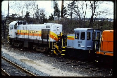 1980s ORIGINAL Slide (x17) - Locomotives Train Bay Colony SEMTA METRA RBMN SP