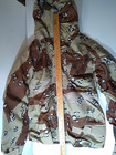 SUIT CHEMICAL PROTECTIVE MK IV DPM SMOCK Desert Storm Camo 1990 Warfare Weapons — photo 2