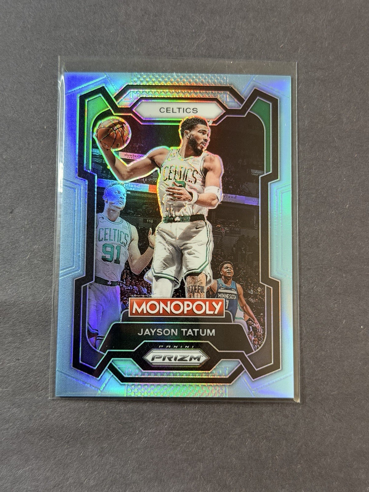 2023-24 Panini Prizm Monopoly - Jayson Tatum #7 Light Blue Prizm /199