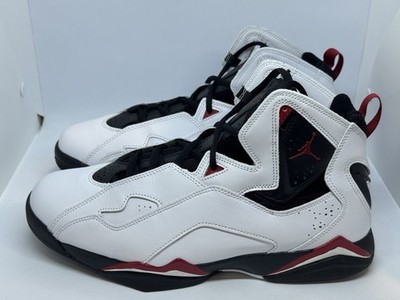 JORDAN TRUE FLIGHT 342964-160 WHITE/VARSITY RED-BLACK MEN'S