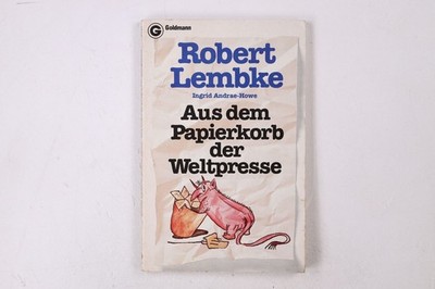 45435 Robert Lembke AUS DEM PAPIERKORB DER WELTPRESSE