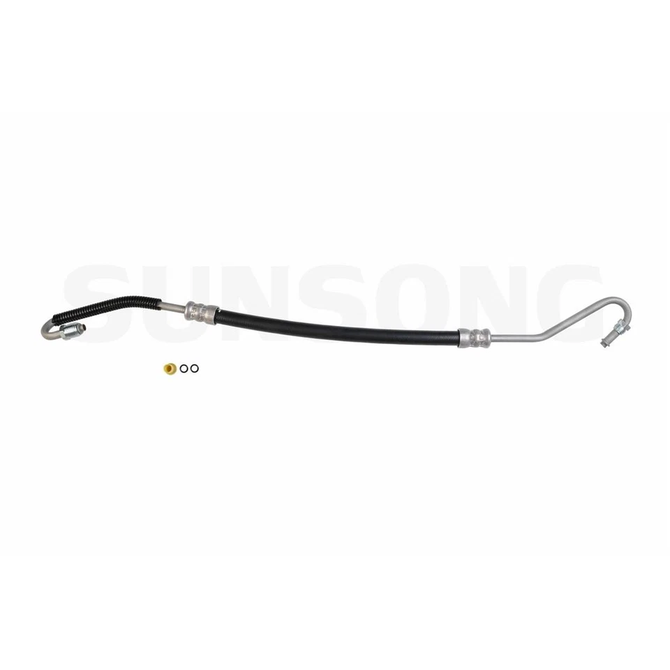 Sunsong Power Steering Pressure Line Hose Fits 2000 2001 2002 Chevrolet Astro - Image 2 of 4