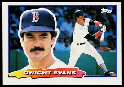 Dwight Evans 1988 Topps Big #6 Boston Red Sox
