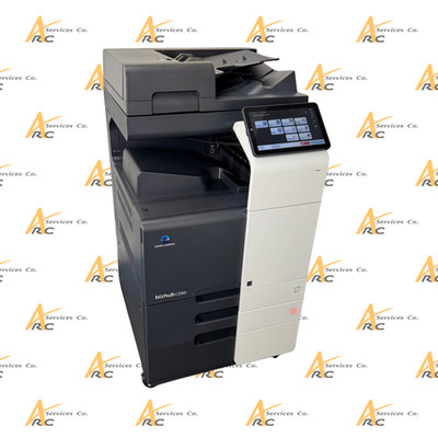 Konica Minolta bizhub C250i Combo: Copier, DSDF, Stand, and Toners LOW 28K Meter