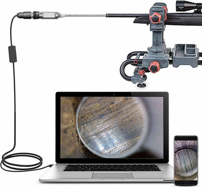 Gun Cleaning Visual Inspection Camera W/26-Inch-Long Rod -Fits .20 Caliber &Lar