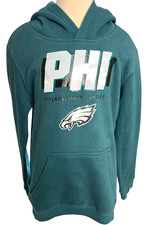 Philadelphia Eagles Hoodie Pullover Sweatshirt Youth L 14/16 NFL Football Birds