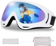 Ski Goggles Snowboard Ski Snow Windproof Dustproof Goggles Glasses Motorcycle Go