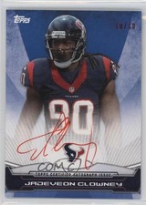 2014 Topps Rookie Premiere Auto Red Ink 10/10 Jadeveon Clowney #RPA-JC Auto 0a1