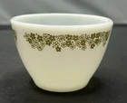 Vtg Corningware Spring Blossom Crazy Daisy Milk Glass Sugar Bowl-No Lid