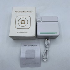 Mini Pocket Thermal Printer Wireless Bluetooth Photo Sticker Paper Inkless Print