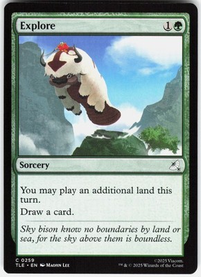 Explore C Avatar: The Last Airbender: Eternal-Legal 259 LP