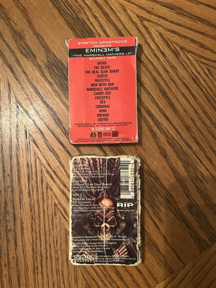 Bone Thugs and Eminem Cassettes Lot of 2 — 第 2/4 张图片