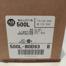 Allen Bradley 500L-BOD93 AC Lighting Contactor New