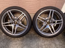 Jdm Mercedes-benz Amg Aluminum Wheels For Sl R230 A230 8.5j X 19 Inch No Tires Jdm Mercedes-benz Amg Aluminum Wheels For Sl R230 A230 8.5j X 19 Inch No Tires