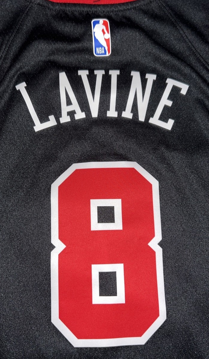 Chicago Bulls Nike Zach Lavine NBA City Edition Youth Medium