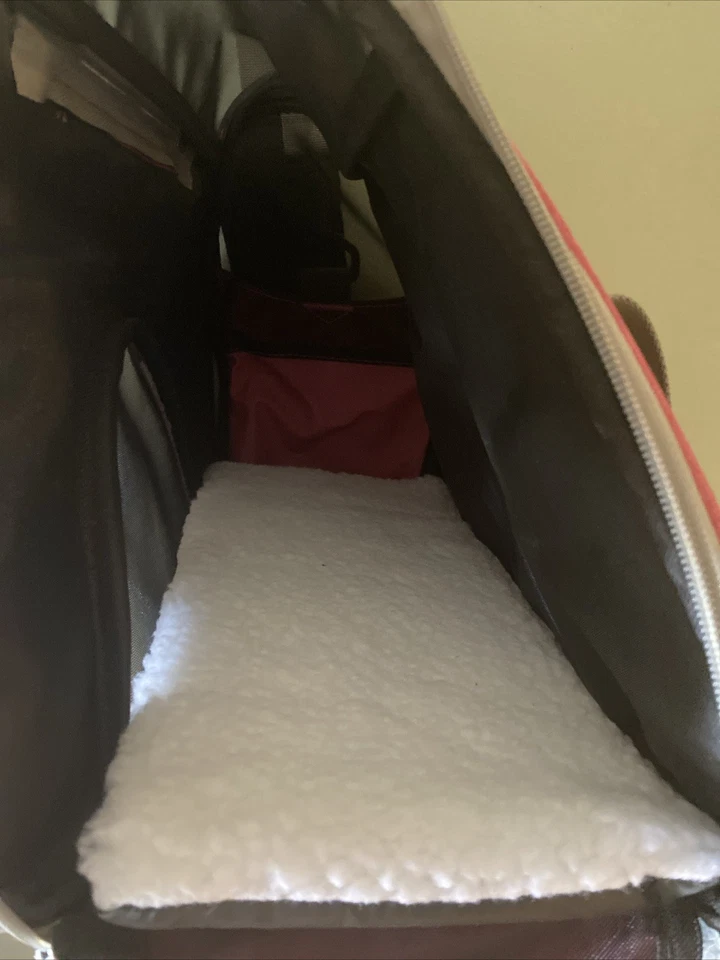 Porta mascotas - Porta gatos - Perro pequeño - Bolso rosa compatible con la aerolínea NUEVO Bergan Foto 4 de 4