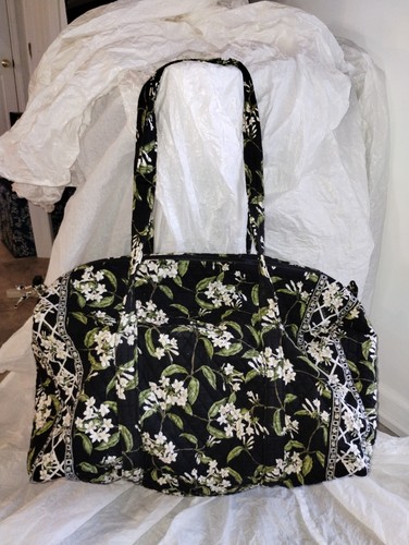 Retired Large Vera Bradley Jasmine Duffle Bag