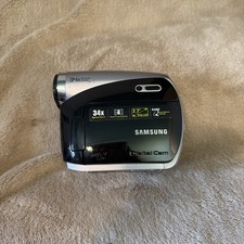 Samsung SC-D382 MiniDV Camcorder Fully Working , Remote, tv Cables, no charger