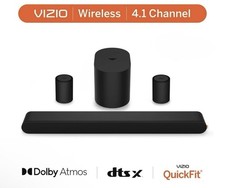VIZIO 4.1 Soundbar System Dolby Atmos Wireless Surround Speakers (SV410XW-0905)