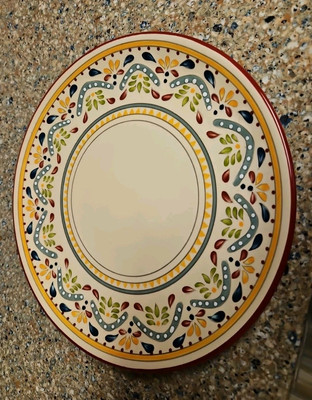 set of 6 dinner plates & 5 salad plates by Bobby Flay